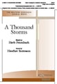 A Thousand Storms SATB choral sheet music cover